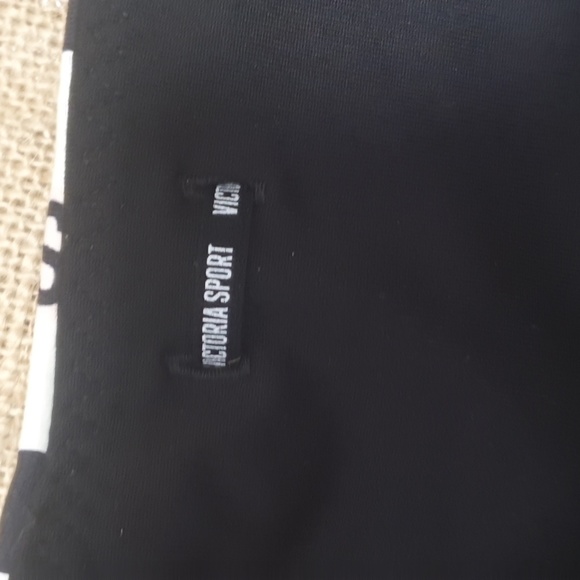 Victoria's Secret Sport Leggings Pink White Black - Picture 5 of 6